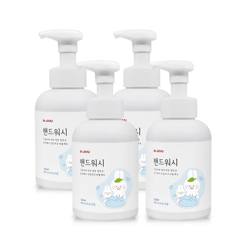 닥터주부(Dr. JUVU) 핸드워시 500ml x 4개(NEW)_100ml 당 546원 상품이미지