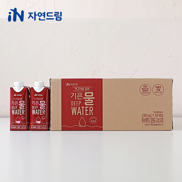 자연드림 마그네슘강화 330ml x 18개입 상품이미지