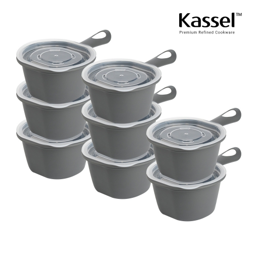 카셀 [Kassel] 국내생산 퓨어린 다용도(햇밥용기 레저용) 손잡이 용기 275ml- 8종16p세트