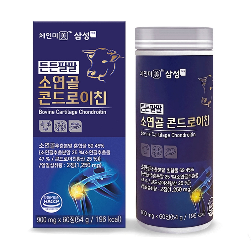 [삼성] 튼튼팔팔 소연골 콘드로이친 900mg x 60정 상품이미지