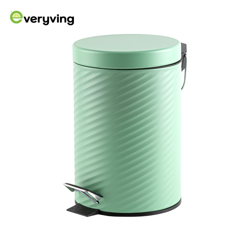 [에브리빙] 무소음 페달 휴지통 3리터 상품이미지