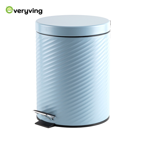 [에브리빙] 무소음 페달 휴지통 5리터