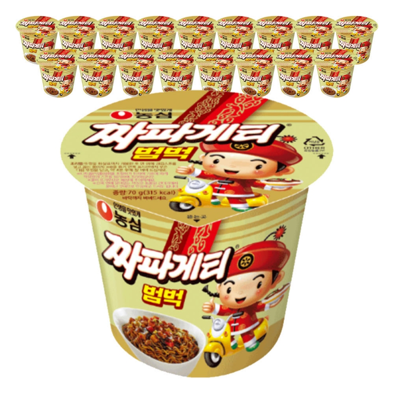 농심 짜파게티범벅, 70g, 30개(24년 11월 21일 까지) 상품이미지