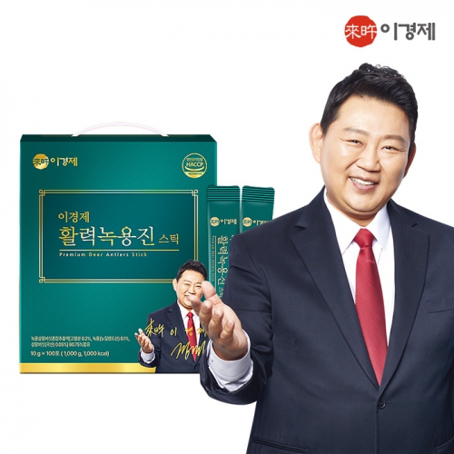 이경제 활력녹용진 스틱 10g * 100포 쇼핑백 증정