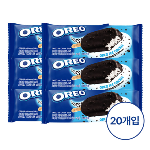 [OREO] 오레오 아이스크림(스틱) 92ml×20개입 상품이미지