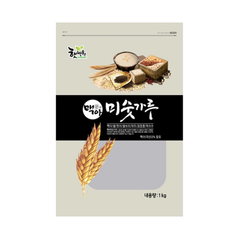 [김포맥아식품] 식이섬유 풍부한 국산 맥아 미숫가루 1kg 상품이미지