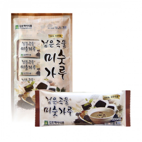 [김포맥아식품] 언제 어디서나 휴대용 국내산 검은곡물 미숫가루 스틱 40g x 20포 