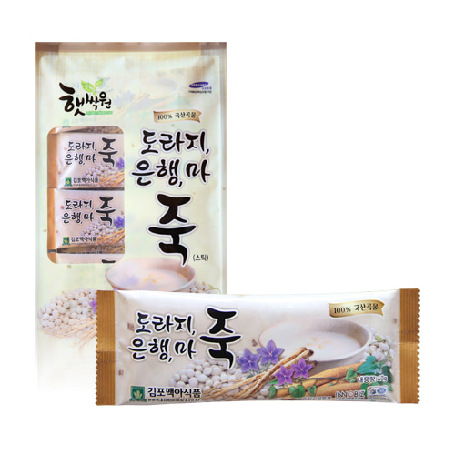 [김포맥아식품] 언제 어디서나 휴대용 국내산 도라지 은행 마 죽 스틱 40g x 20포 