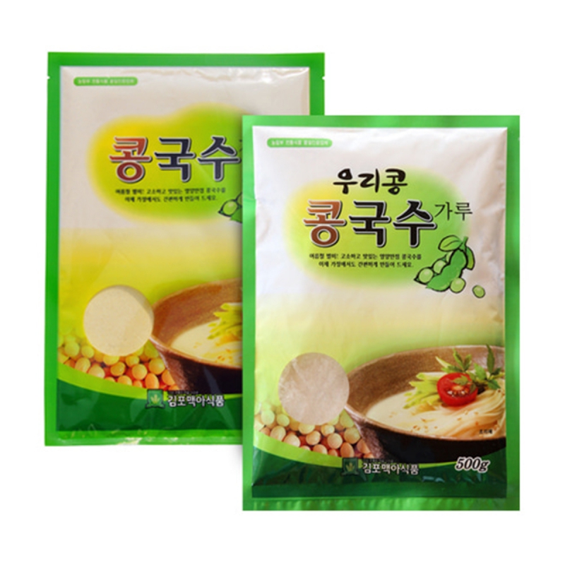 [김포맥아식품] 간편하게 집에서 만드는 콩국수 가루 500g 상품이미지