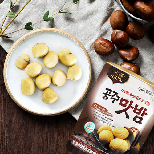 [100%국산밤으로 만든] 달콤영양가득 공주맛밤 50g×10봉