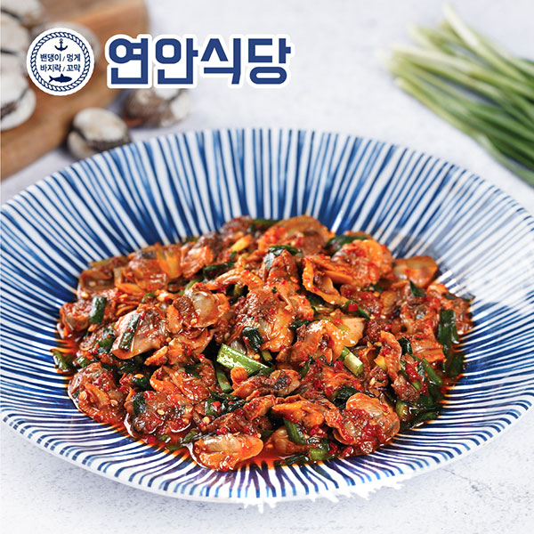 [연안식당] 국내산 새꼬막! 부추 꼬막장 150g×2입 상품이미지