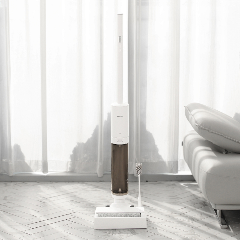 [라쿠진] 자동세척 습건식 겸용 무선 진공 물걸레 청소기 (LCZ2211WT) 상품이미지