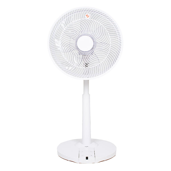 [루첸] 에어빔 풋터치 리모컨 서큘레이터형 선풍기 (LF-3500RF)7엽날개/초미풍/발터치 상품이미지