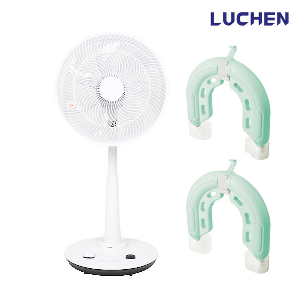 [루첸]Air beam 하이브리드 서큘레이터형 선풍기 (LF-14A1)아이스톤 MDI-3200 2세트 상품이미지