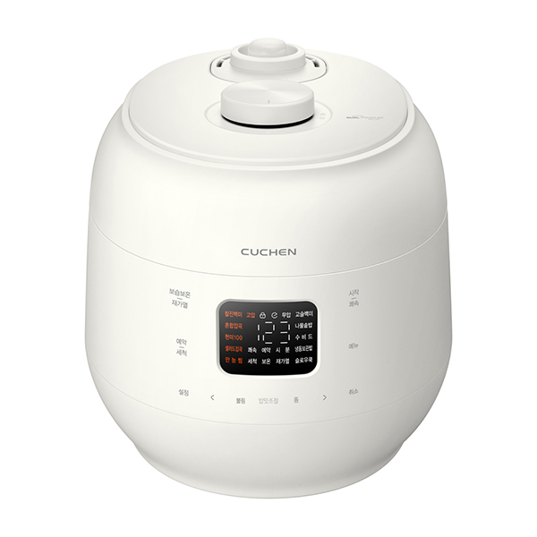 [쿠첸] 6인용 압력밥솥(CRS-WD0610FMW)듀얼프레셔/음성 28일 16시 상품이미지