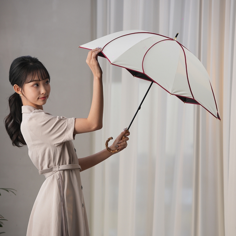 키자와 라운드 플라워 장양산 뱀부 곡자형 M50HB-081API 상품이미지