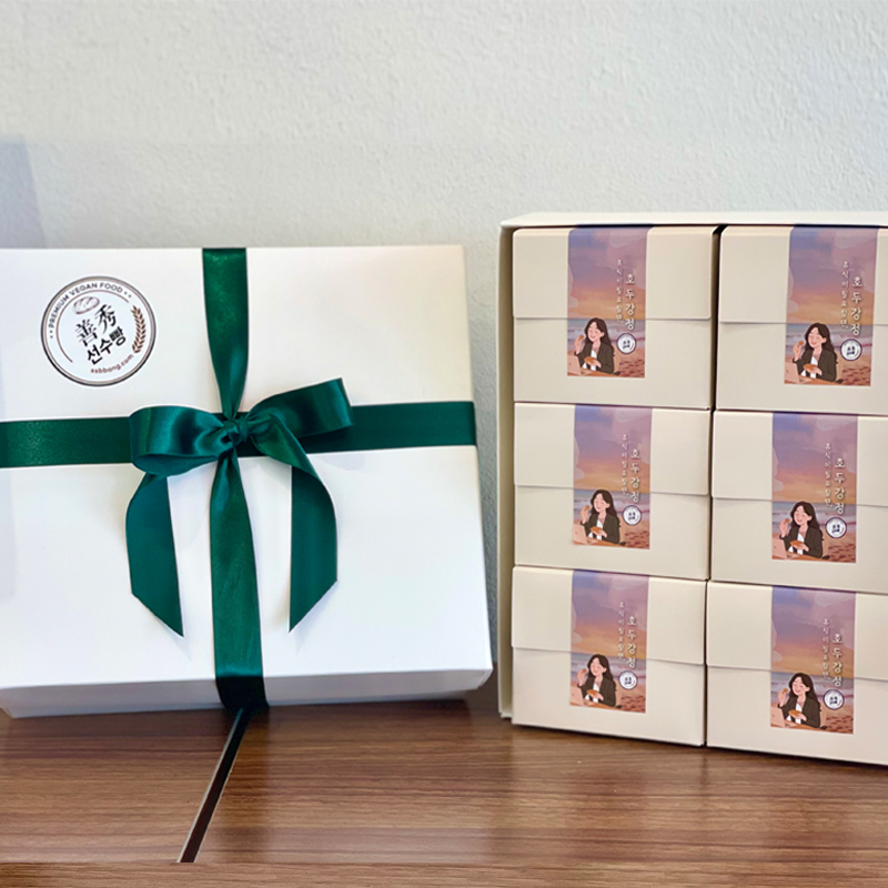 [선수빵] 오븐에 구운 건강 비건 호두 정과 100g X 6박스 고급 선물 세트 상품이미지