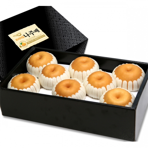 지브로와 프리미엄 비단고을 나주 배 5kg~7.5kg 고급박스 부직포 포장