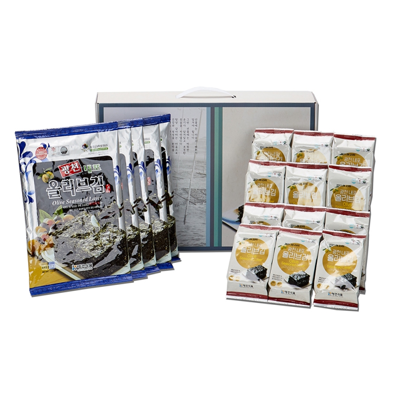 [2025 추석 선물세트] 해울림 광천김 선물세트 2호 상품이미지