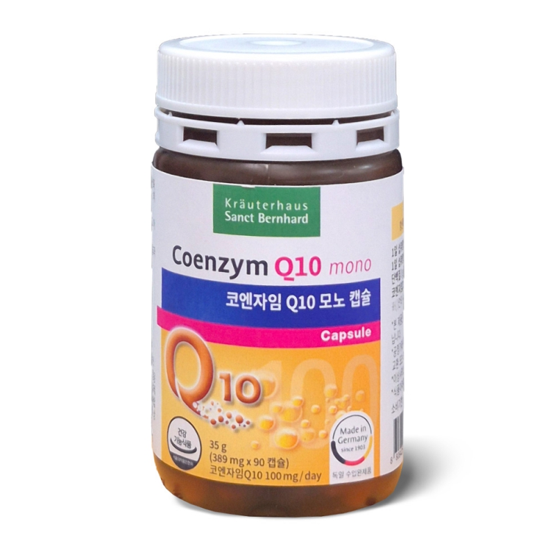 [상트베른하르트] 고함량 코엔자임 Q10 모노 캡슐 389mg x 90캡슐 (3개월분) 상품이미지