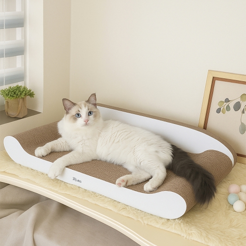 [레토] 고양이 스크래쳐 소파 대형 70x34cm (LCH-ST07)