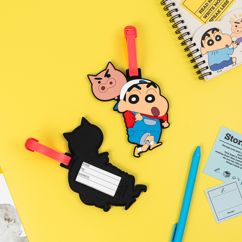 [레토] 짱구 캐리어 네임택 러기지택 골프 여행가방 이름표 (CSC-LT01) 상품이미지