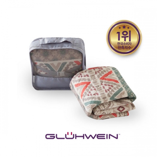 [글루바인] 프리볼트 다용도 미니 전기매트 (S)변압기없이 전세계에서 사용가능/초소형/초경량/45x90