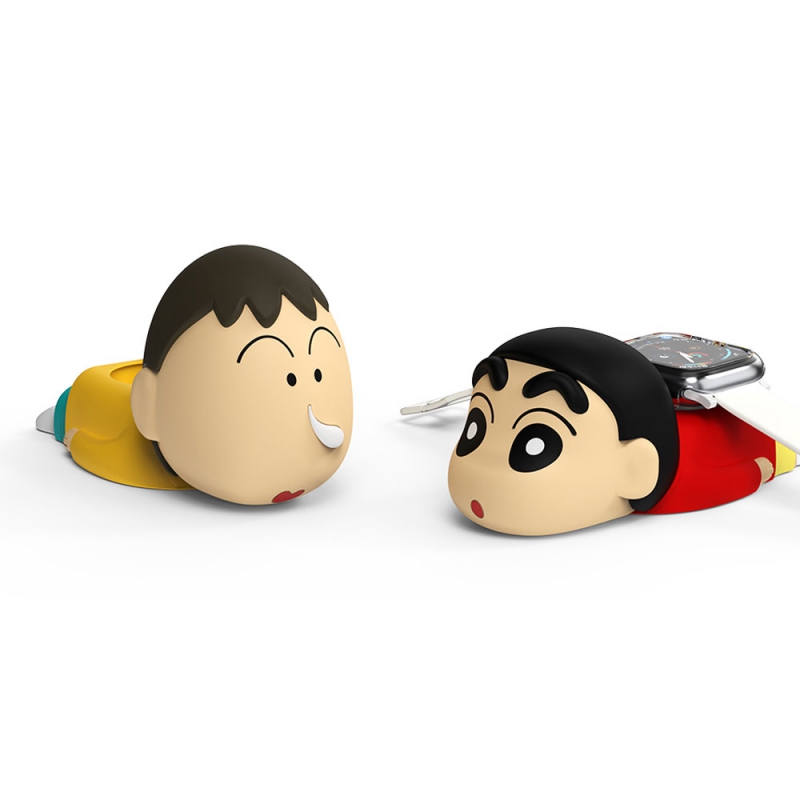 짱구 애플워치 갤럭시워치 실리콘 충전거치대 케이스 (CSC-WG01) 상품이미지