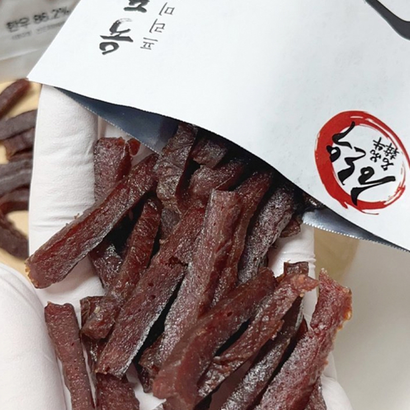 지브로와 한우 원육 그대로 투뿔 명가 육포 30g 상품이미지