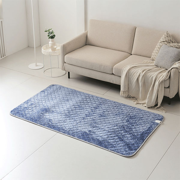 [파비스] 온정 번아웃 블루 워셔블 탄소 온열매트 싱글 (LZEB-MS100)국내생산/물세탁/6중안전장치/12시간타이머/9단온도조절 상품이미지