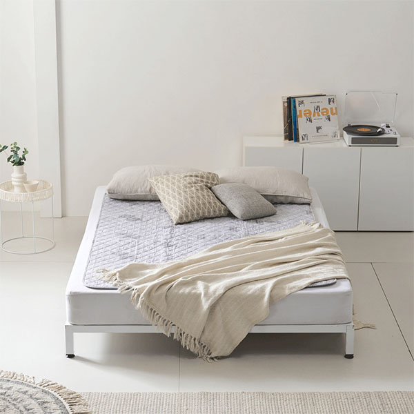 [루첸] 세미 마이크로 탄소 전기요 더블 (SAT-216)물세탁/6중안전장치/15시간타이머/8단온도조절 상품이미지