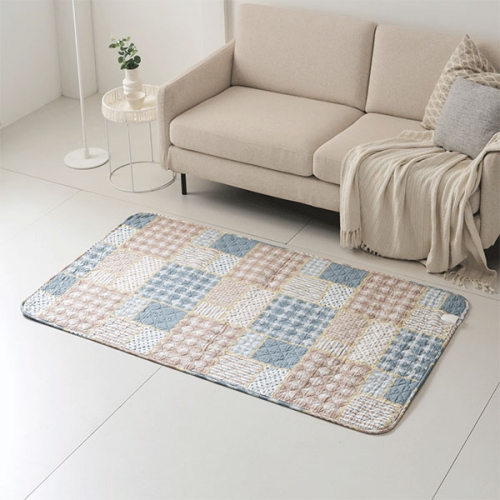 [루첸] 면혼방 양면 워셔블 탄소 전기요 싱글 (SEB-M105ATCa)6중안전장치/12시간타이머/9단온도조절/탄소3중열선