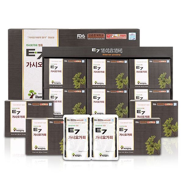 일송정 가시오가피 E7 70mlx30포 [ 박스형 쇼핑백포함 ] 상품이미지