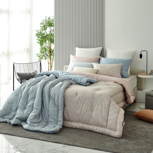 [이브자리] G제뉴어리 차렵이불Q  (핑크, 블루)