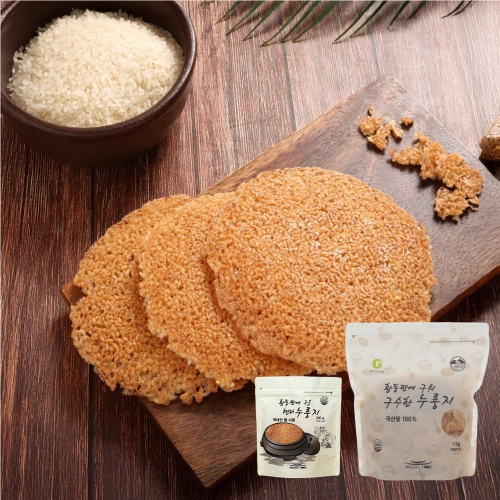 [너른골] 황동판에 구운 현미 백미 누룽지 모음 (350g 외 4종)