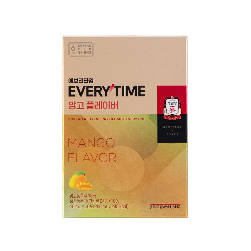 정관장 에브리타임 망고 플레이버 10ml x 20포 상품이미지