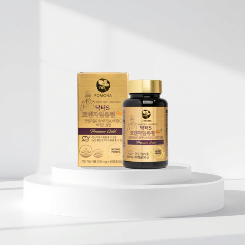 [서재걸] 코엔자임 Q10 플러스 혈압영양제 코큐텐 혈압 감소 도움 500mg x 60정 상품이미지