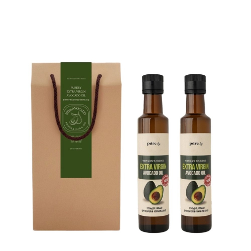 100% 엑스트라버진 아보카도 오일 250ml x 2입 선물세트