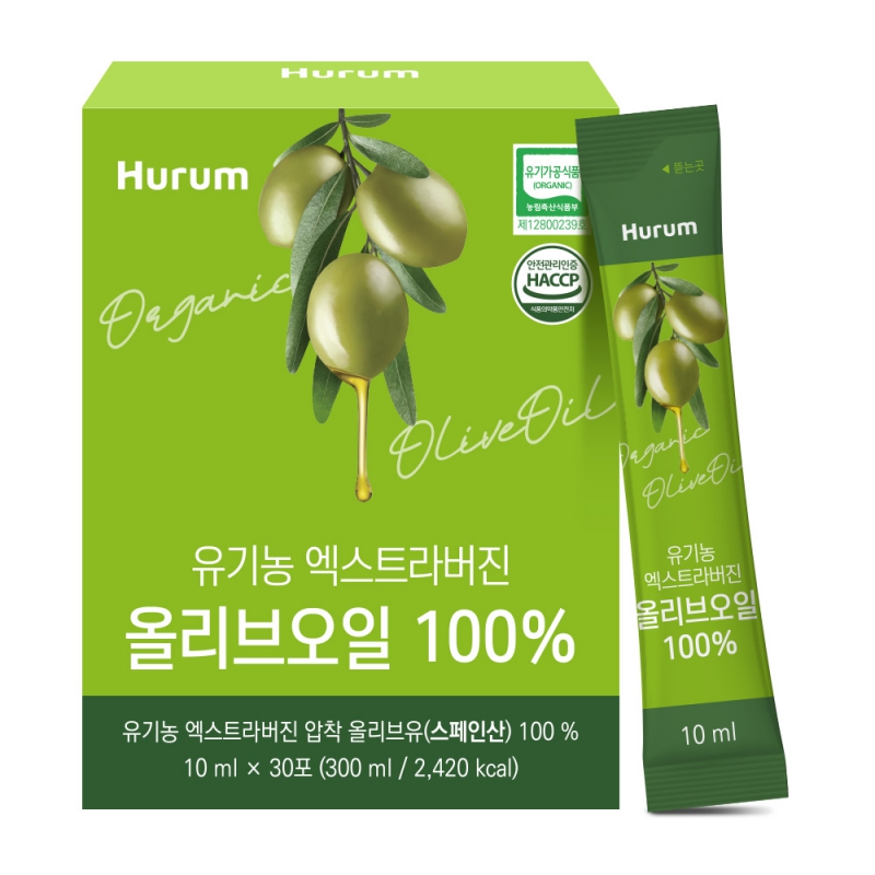 유기농 엑스트라 버진 스틱형 올리브오일 10ml x 30포 상품이미지