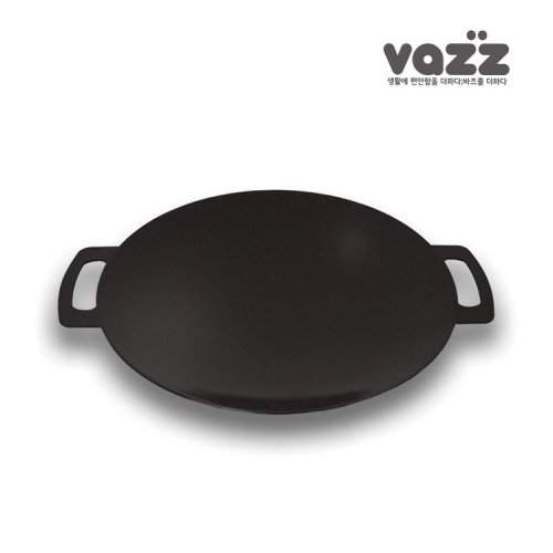 바즈 지지고 도자기코팅 무쇠그리들 IH 캠핑불판[V28] 33CM
