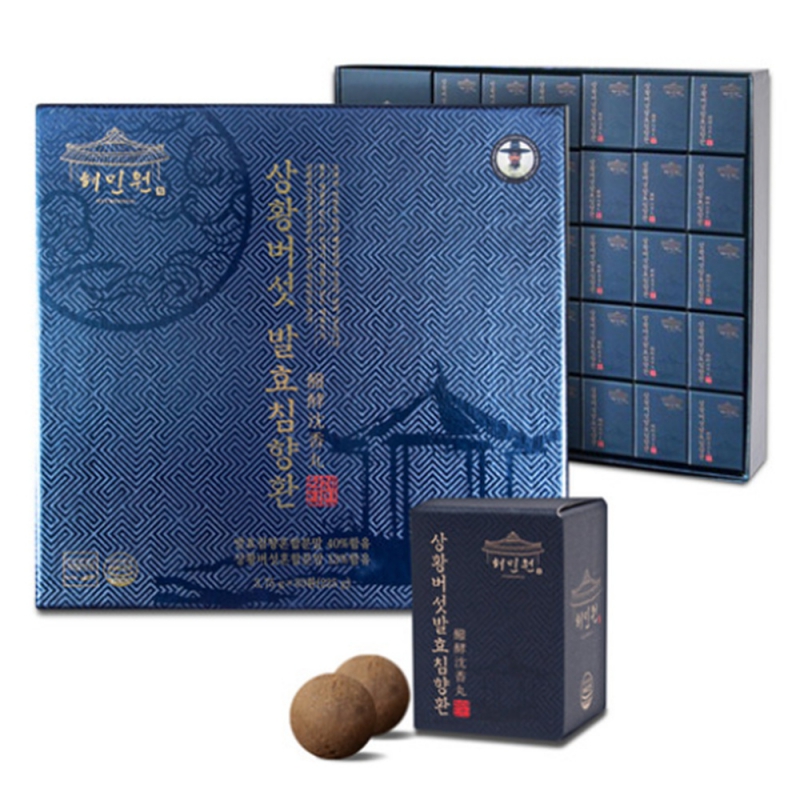 [혜민원] 상황버섯 발효침향환 3.75g x 30환 (쇼핑백 증정) 상품이미지