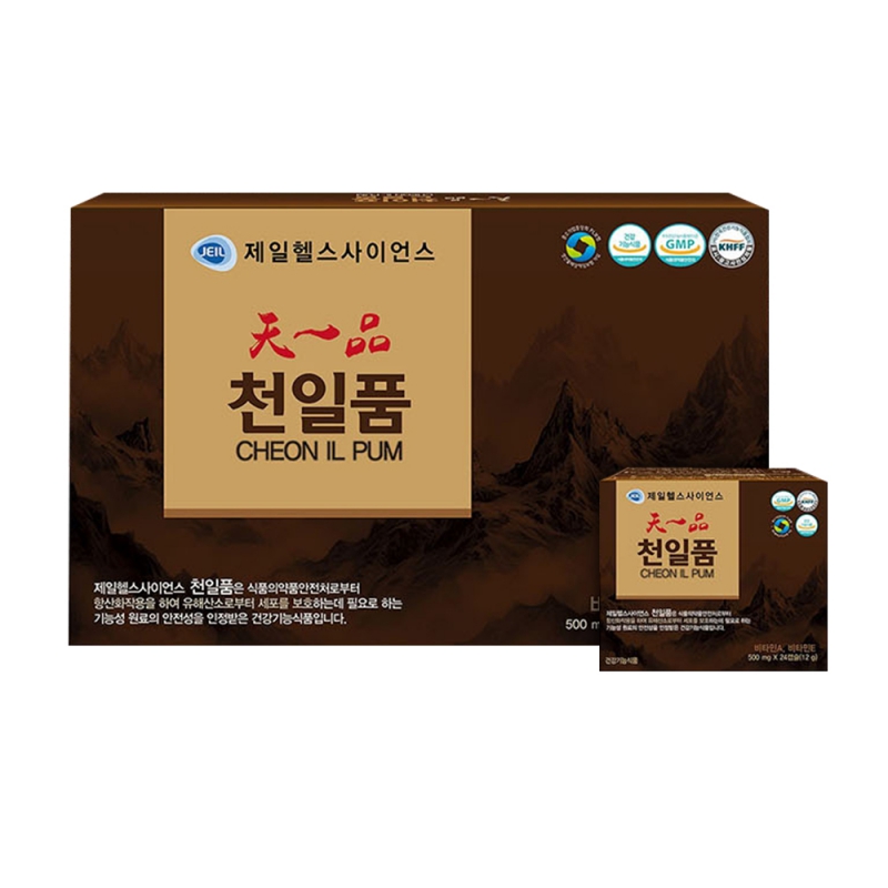 제일사이언스 천일품 500mg x 120캡슐 상품이미지