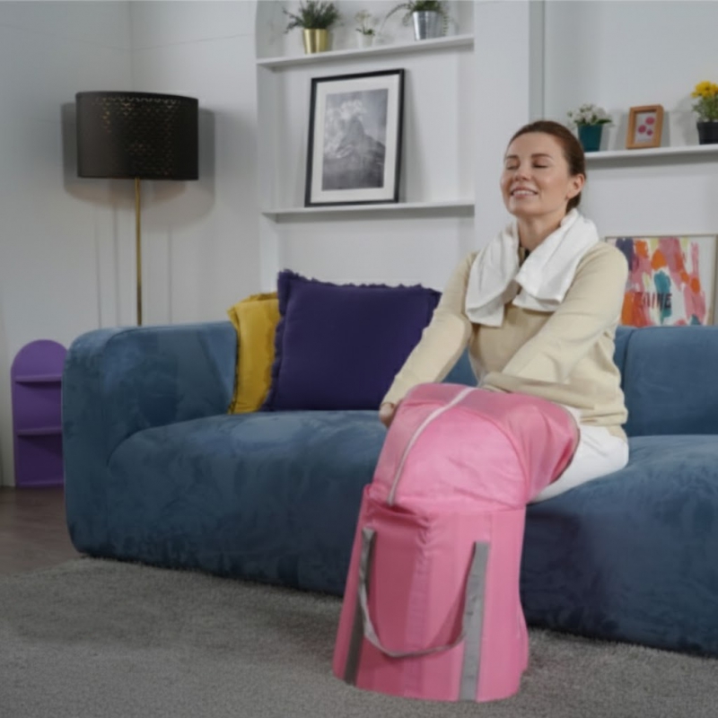 바리조아24  프리미엄 가정용 족욕기 족욕생활 3종 세트(족욕기+한방족욕팩+안마봉) 상품이미지