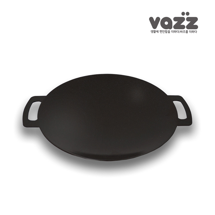 바즈 지지고 도자기코팅 무쇠그리들 IH 캠핑불판[V28] 33CM 26일 16시 상품이미지
