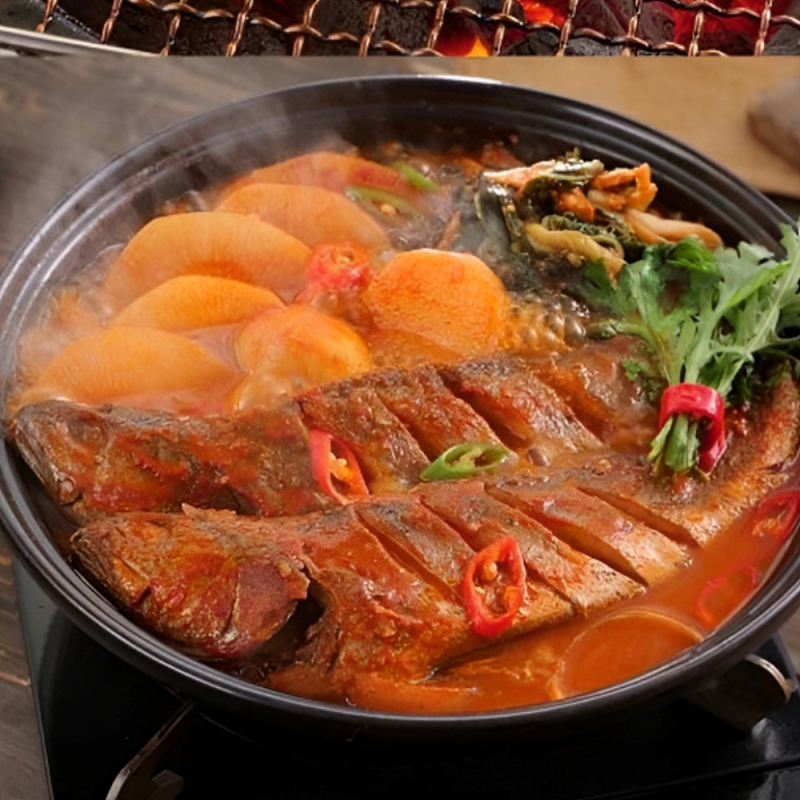 지브로와 남해 여수 반건조 통민어 230g 이상 * 10미 총 2.5kg 상품이미지