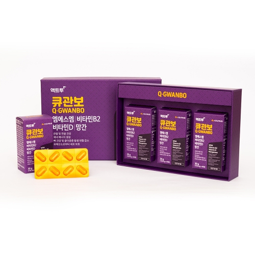 액트투 노주현 추천 뼈 관절 연골케어 MSM 종합 비타민 큐관보 750mg x 120정