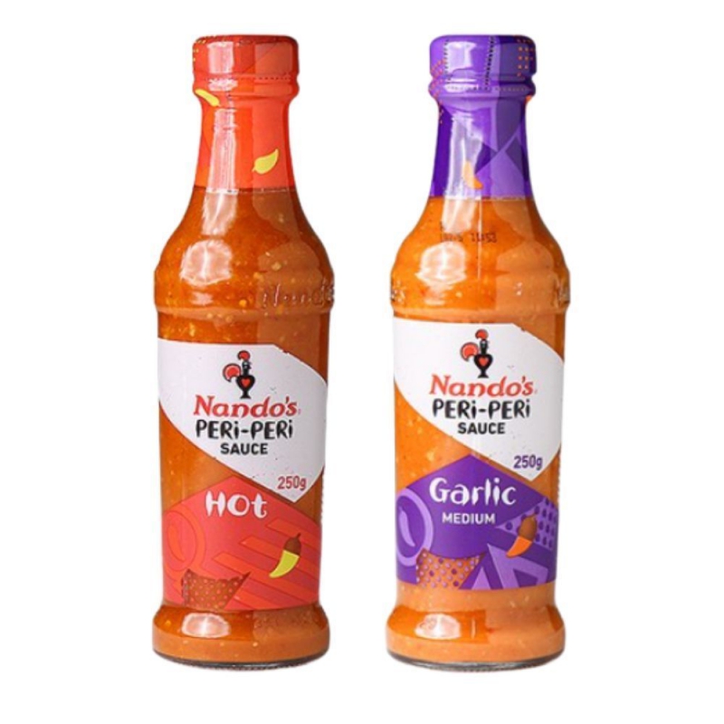 페리페리 소스 핫250ml+갈릭250ml 혼합세트  상품이미지