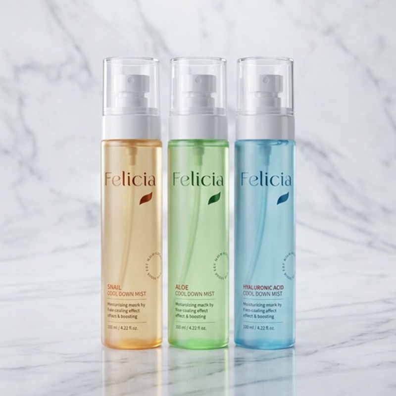 펠리샤 촉촉한 쿨 다운 미스트 120ml 스네일/알로에/히알루론산 3종 택 1 상품이미지