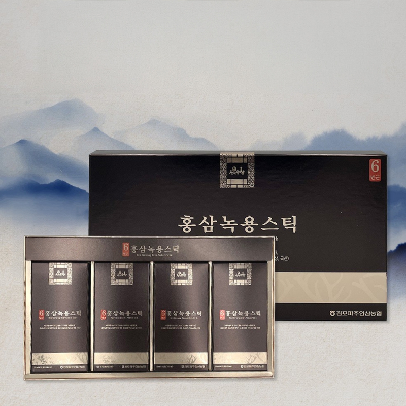 [인삼농협] 농협 6년근 홍삼 녹용 스틱 (10ml × 40포) 외 1종 상품이미지