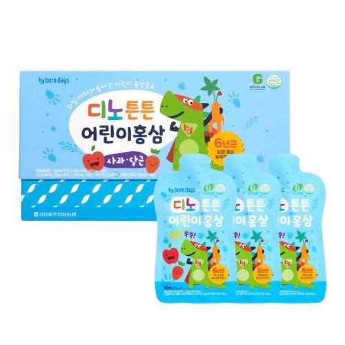[공동구매]임박특가 인삼농협 튼튼 어린이 홍삼 (50ml × 36포)